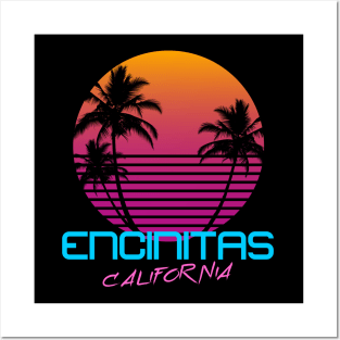 Encinitas California Posters and Art